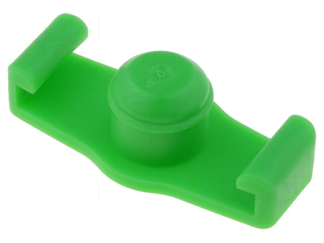 Plug voor spuiten; 3ml; groen; voor spuiten; siliconenvrij Plug voor spuiten; 3ml; groen; voor spuiten; siliconenvrij